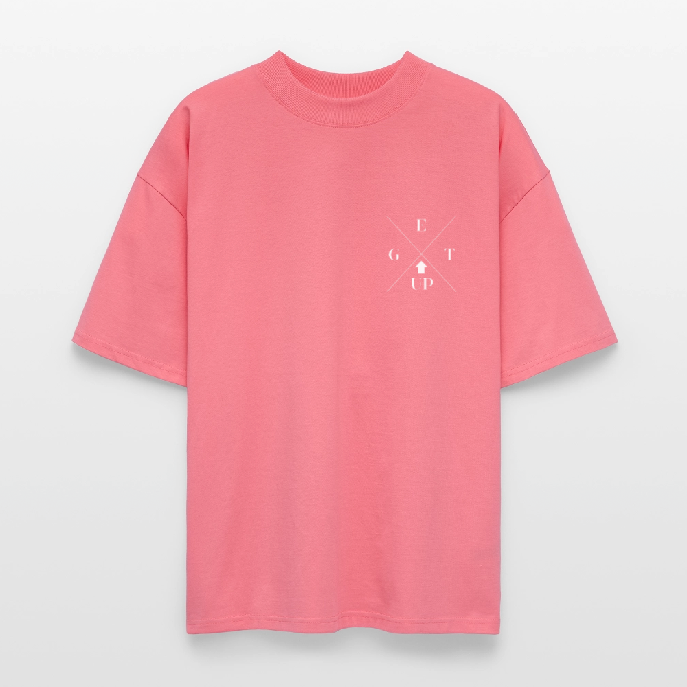 Get Up Essential Oversize Tee - pink joy 
