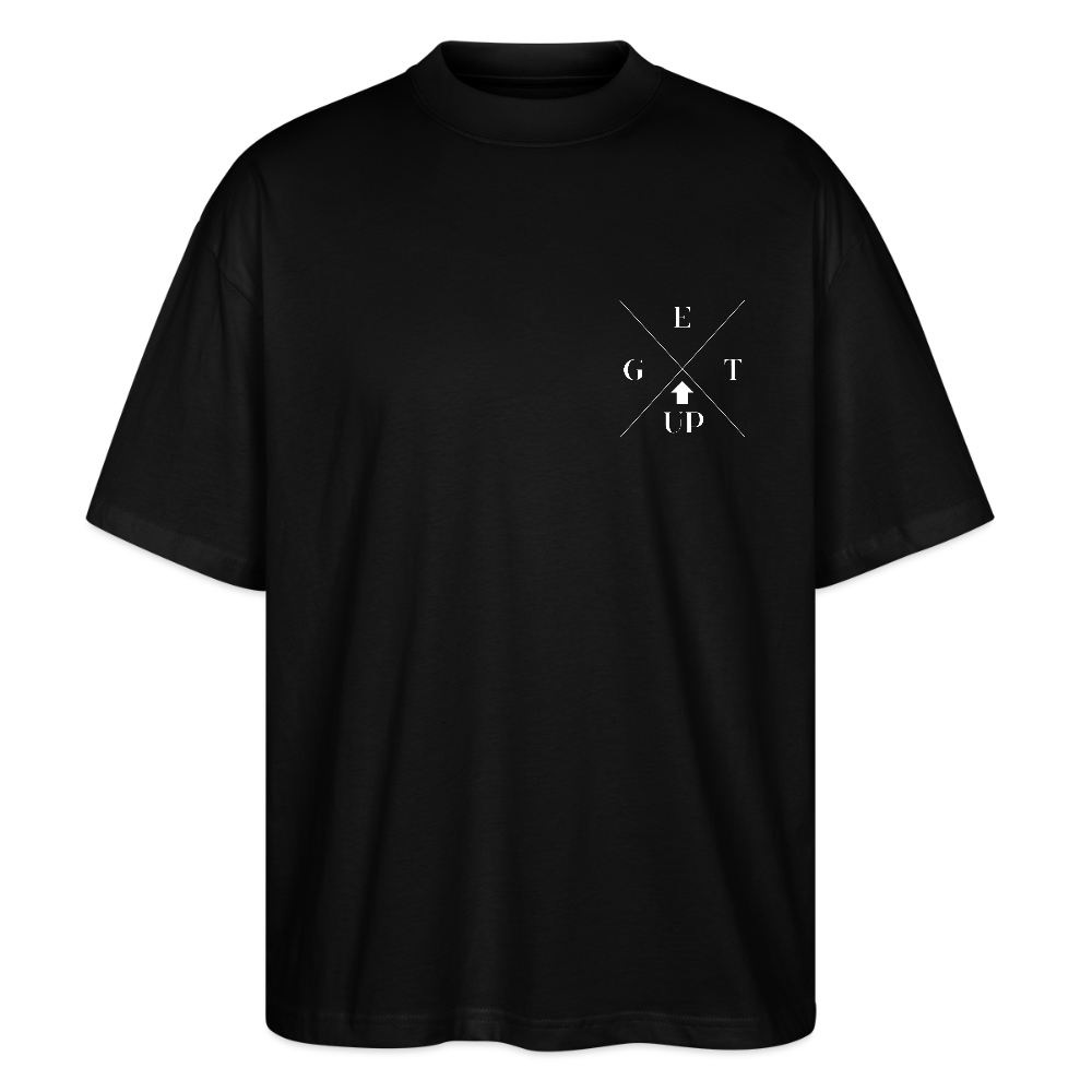 Get Up Essential Oversize Tee - black