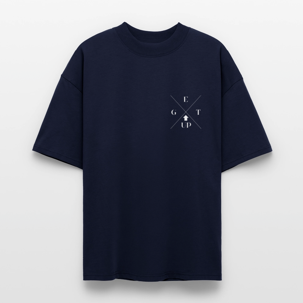Get Up Essential Oversize Tee - navy