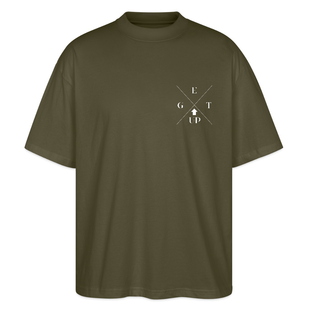 Get Up Essential Oversize Tee - khaki